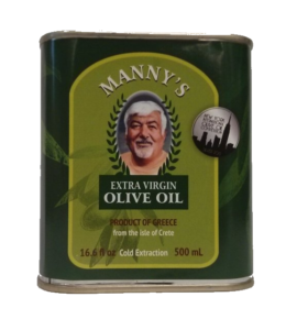Extra Virgin Olive Oil -500ml-16.6-fl.oz Can
