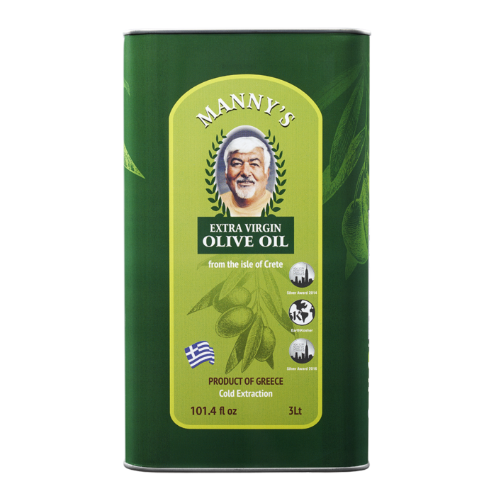 Manny's Extra Virgin Olive Oil - 3Litre Can